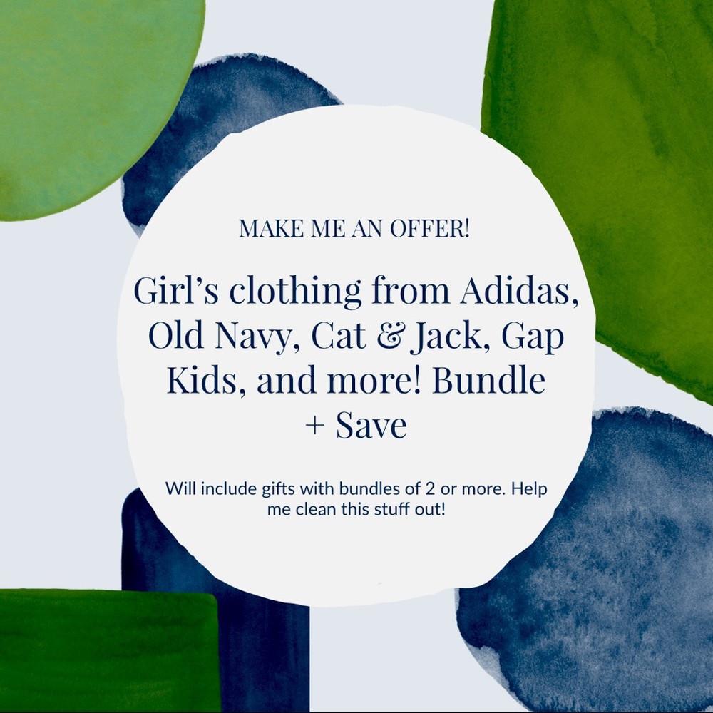 Kids spring closet clean-out! Make me an offer!